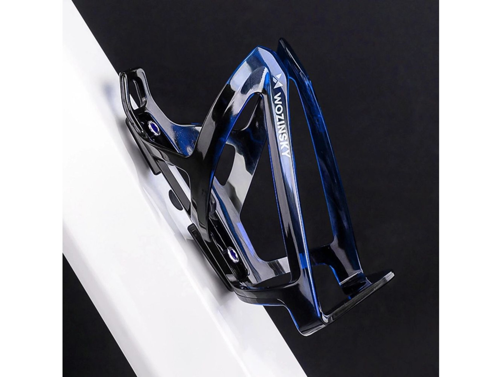 Suporte para garrafa de bicicleta Wozinsky WUR-01BB - Preto e Azul
