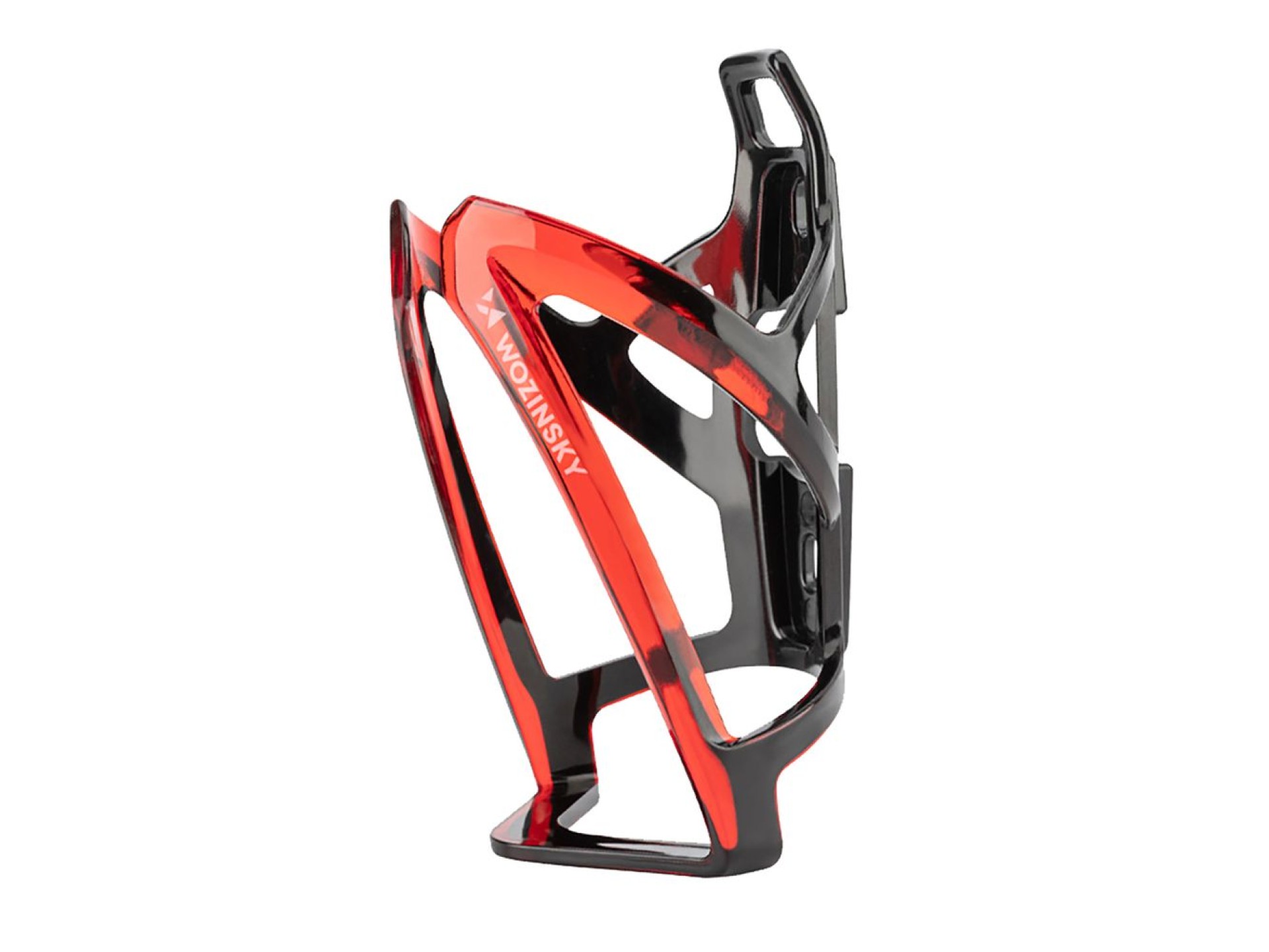 Suporte para garrafa de bicicleta Wozinsky WUR-01BR - Preto e vermelho