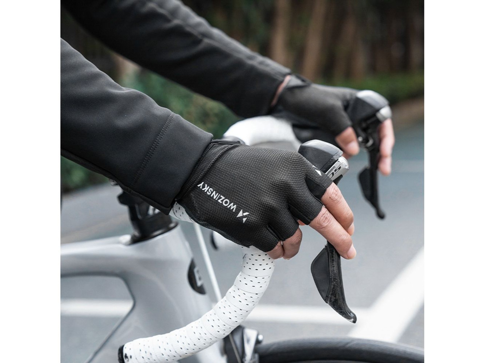 Wozinsky WRR-01XL Cycling Gloves Size XL - Black