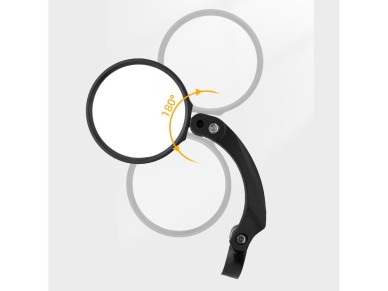 Wozinsky WLR-01I Rearview Left Bicycle Mirror - Black Wozinsky WLR-01I Rearview Left Bicycle Mirror - Black