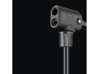 Bomba de pie para bicicleta Wozinsky WPR-02 - Negra Bomba de pie para bicicleta Wozinsky WPR-02 - Negra