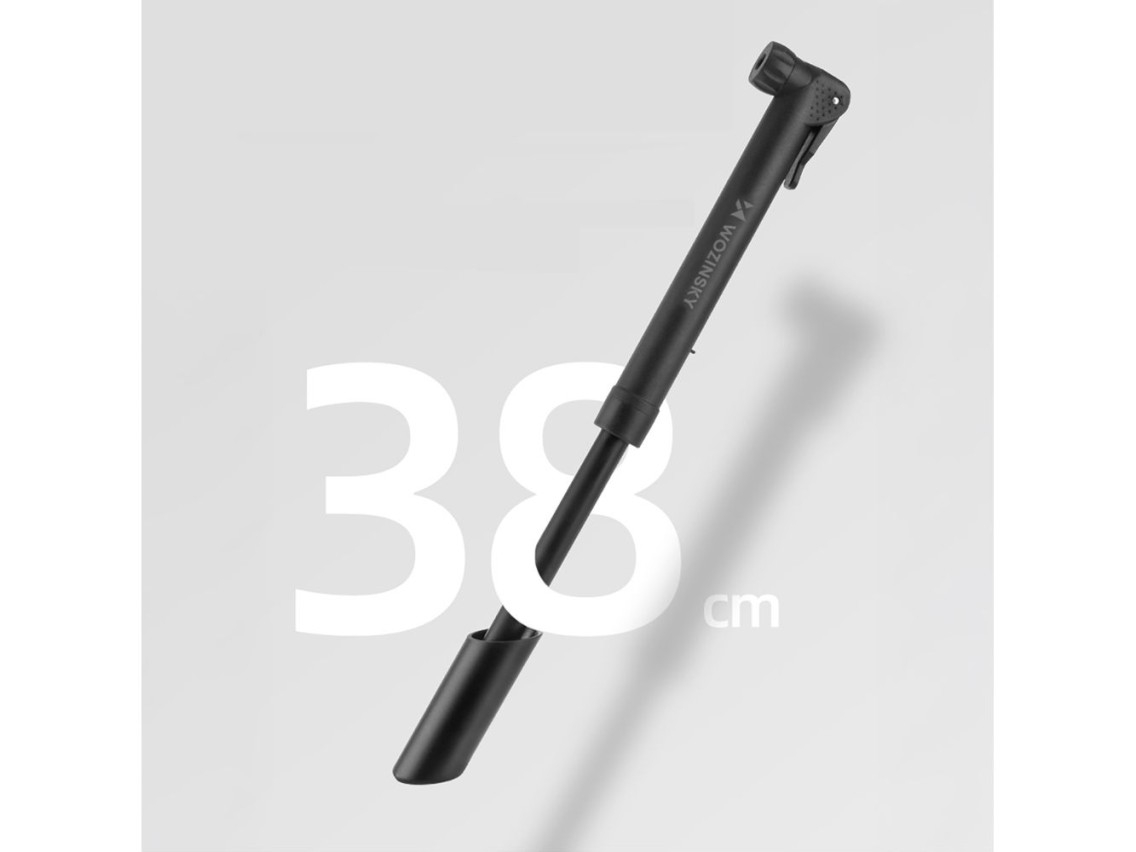Bomba de bicicleta Wozinsky WPR-01 - Negra