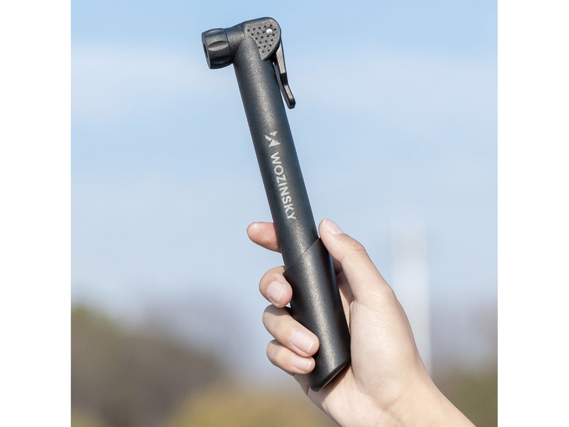 Bomba de bicicleta Wozinsky WPR-01 - Negra