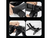 Soporte para bicicleta Wozinsky WSR-02, estable, para ruedas de bicicleta - negro Soporte para bicicleta Wozinsky WSR-02, estable, para ruedas de bicicleta - negro