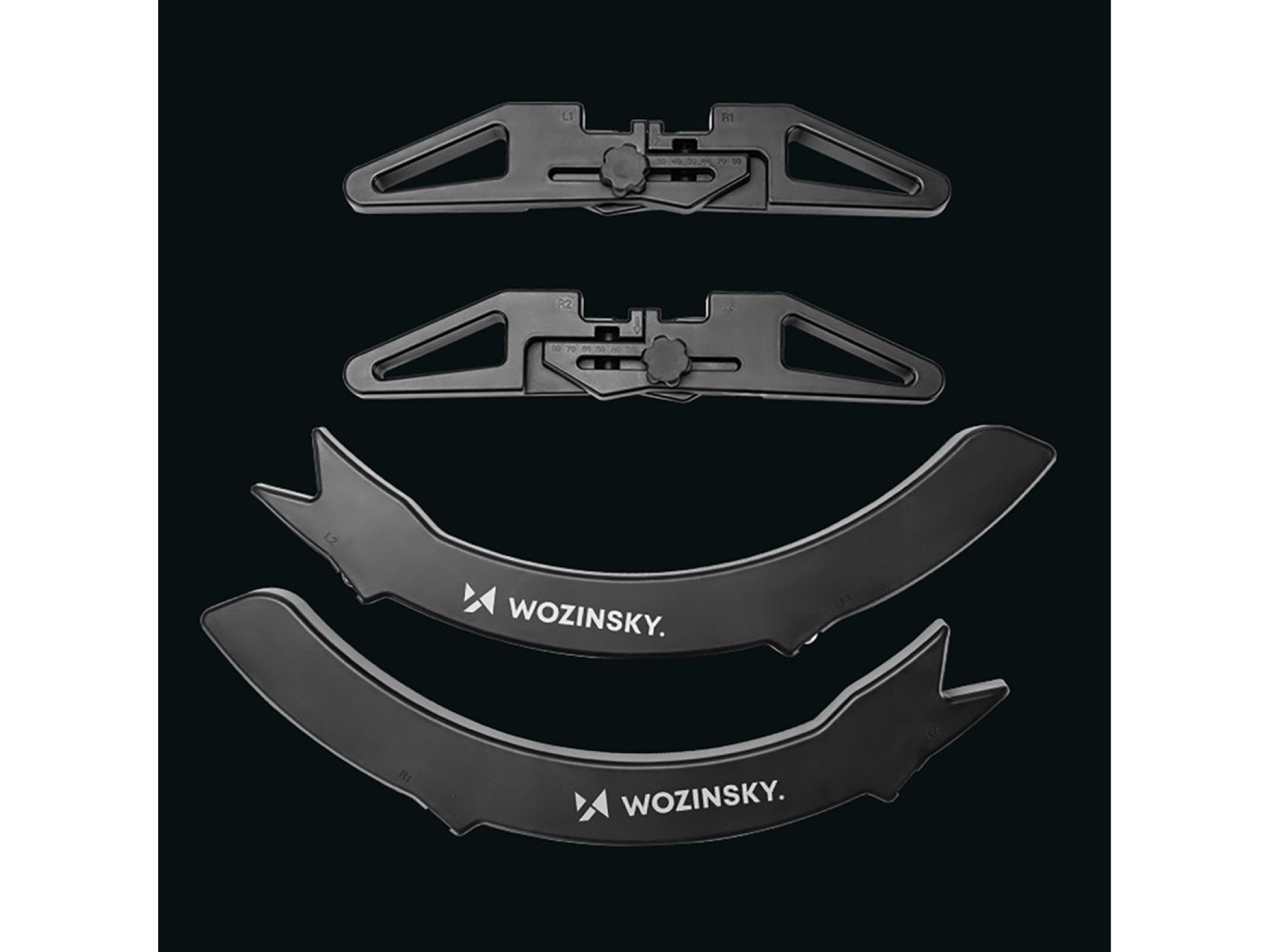 Soporte para bicicleta Wozinsky WSR-02, estable, para ruedas de bicicleta - negro