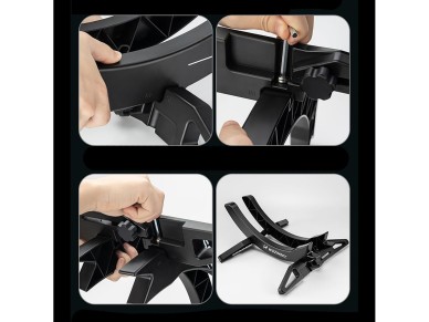 Wozinsky WSR-02 bicycle stand, stable, for bicycle wheels - black Wozinsky WSR-02 bicycle stand, stable, for bicycle wheels - black