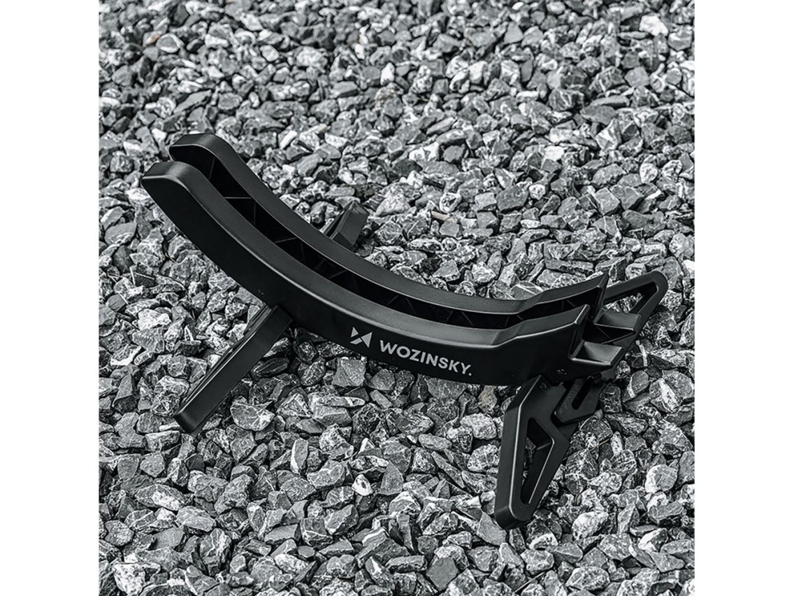Soporte para bicicleta Wozinsky WSR-02, estable, para ruedas de bicicleta - negro