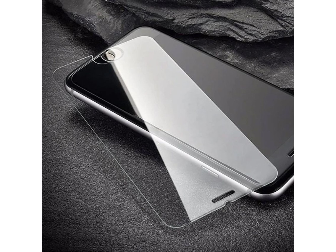 Paquete de 2 protectores de pantalla de vidrio templado Wozinsky con adhesivo completo para iPhone 1