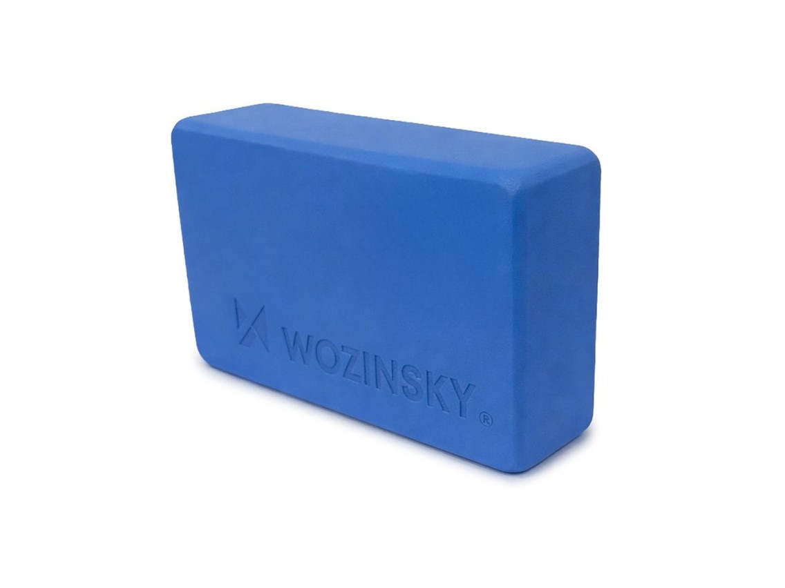 Cubo de yoga Wozinsky WKDJ-B1 para pilates y ejercicios de estiramiento - Azul