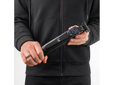 Bast�o de selfie Wozinsky WC1Y70S com trip� telesc�pico de 1,7 m e suporte para celular - preto