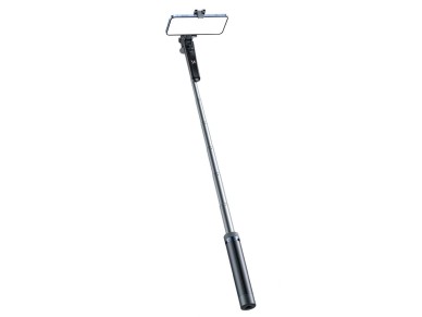 Bast�o de selfie Wozinsky WC1Y70S com trip� telesc�pico de 1,7 m e suporte para celular - preto