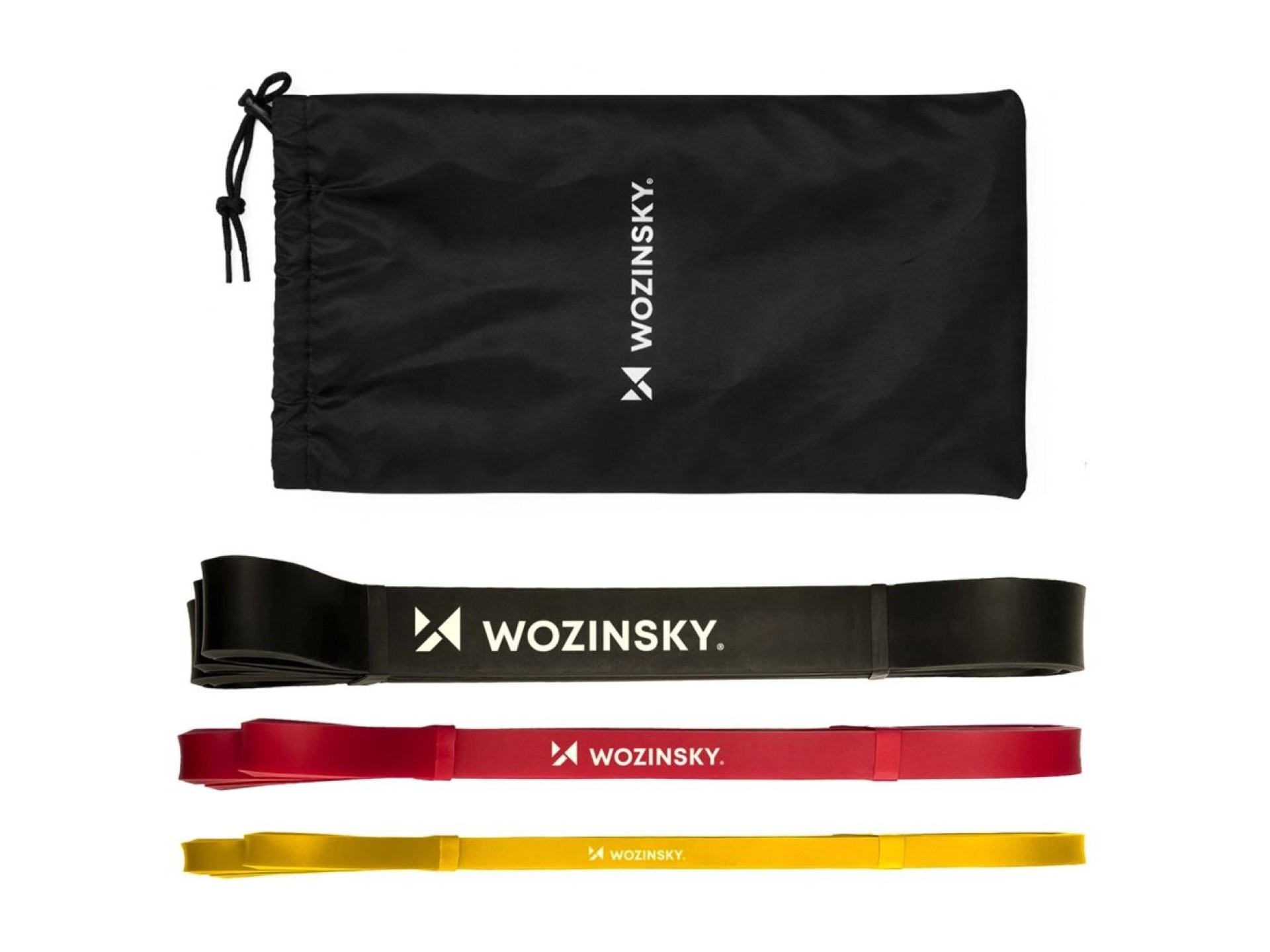 Faixas de resistência de látex Wozinsky WGO-3 - 3 unidades.