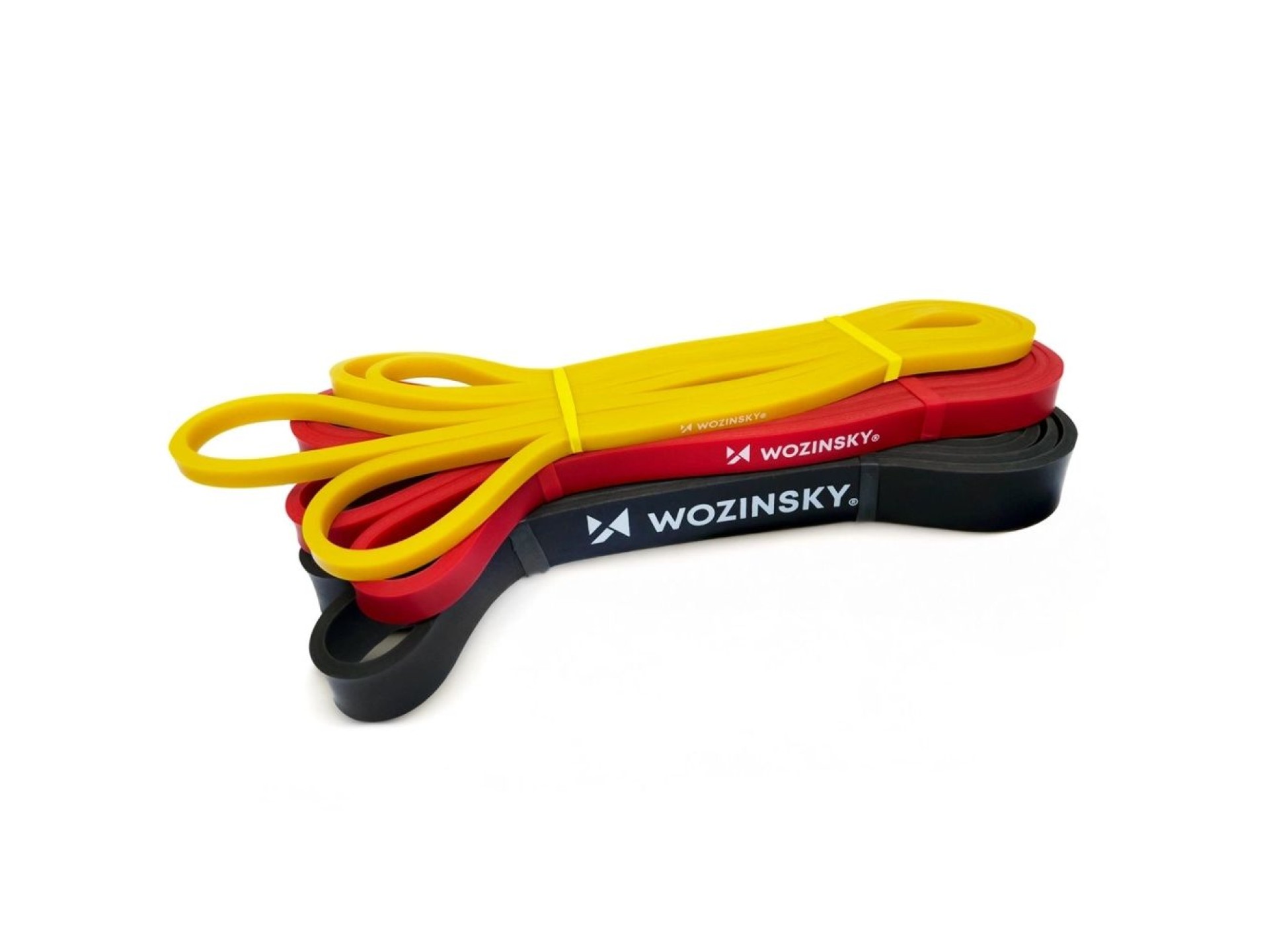 Faixas de resistência de látex Wozinsky WGO-3 - 3 unidades.