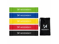 Faixas de resistência de látex Wozinsky WGO-5 - 5 unidades. Faixas de resistência de látex Wozinsky WGO-5 - 5 unidades.