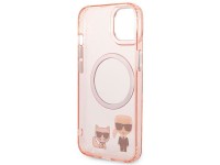 Capa rígida rosa Karl Lagerfeld KLHMP14MHKCP para iPhone 14 Plus 6.7 / Magsafe de alumínio rosa Karl Capa rígida rosa Karl Lagerfeld KLHMP14MHKCP para iPhone 14 Plus 6.7 / Magsafe de alumínio rosa Karl