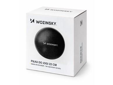 Balón de rehabilitación Wozinsky WPDP-C22 de 22 cm - negro Balón de rehabilitación Wozinsky WPDP-C22 de 22 cm - negro