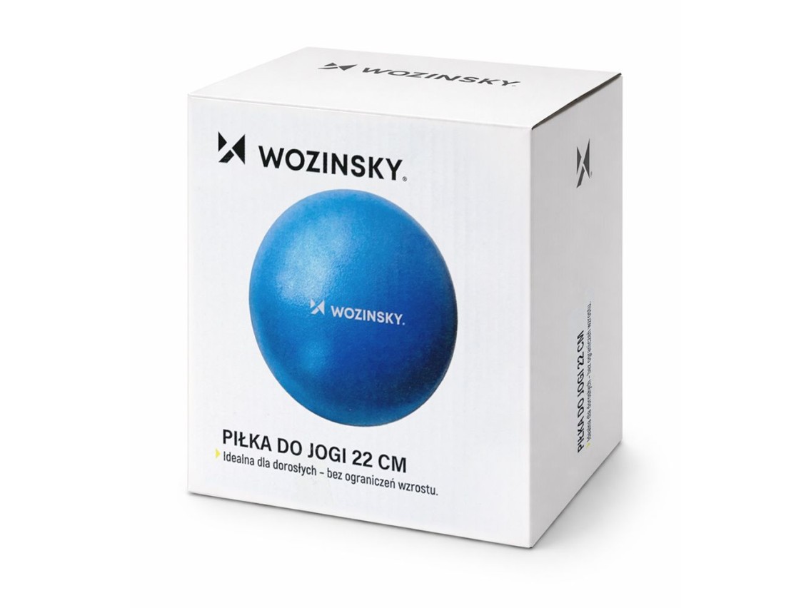Balón de rehabilitación Wozinsky WPDP-N22 de 22 cm - azul
