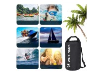 Bolsa impermeable Wozinsky WWK-10 para SUP y kayak de 10 litros - negra Bolsa impermeable Wozinsky WWK-10 para SUP y kayak de 10 litros - negra