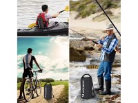 Bolsa impermeable Wozinsky WWK-10 para SUP y kayak de 10 litros - negra Bolsa impermeable Wozinsky WWK-10 para SUP y kayak de 10 litros - negra