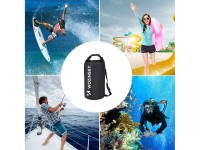 Bolsa impermeable Wozinsky WWK-10 para SUP y kayak de 10 litros - negra Bolsa impermeable Wozinsky WWK-10 para SUP y kayak de 10 litros - negra