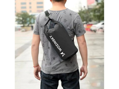Wozinsky WWK-10 waterproof bag for sup kayak 10l - black Wozinsky WWK-10 waterproof bag for sup kayak 10l - black