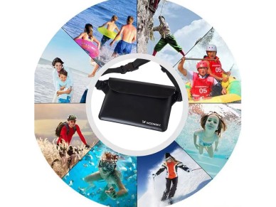 Ri�onera impermeable de PVC Wozinsky WWS-01 - Negra