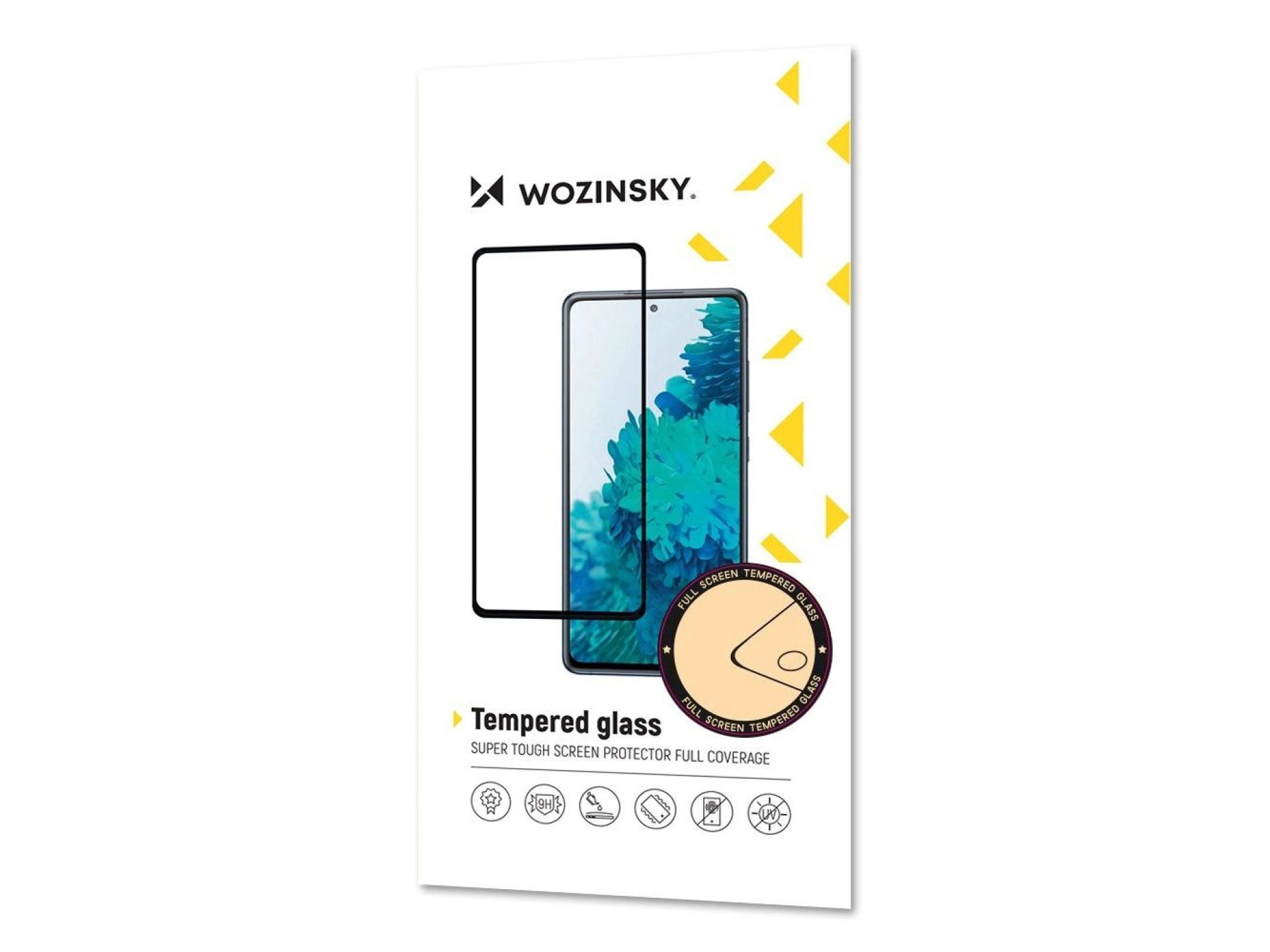 Protectores de pantalla de vidrio templado Wozinsky con adhesivo completo para Xiaomi Redmi Note 14S