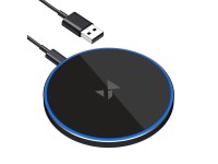 Wozinsky WLI-01Y 15W Qi Inductive Charger with USB-C Cable - Black