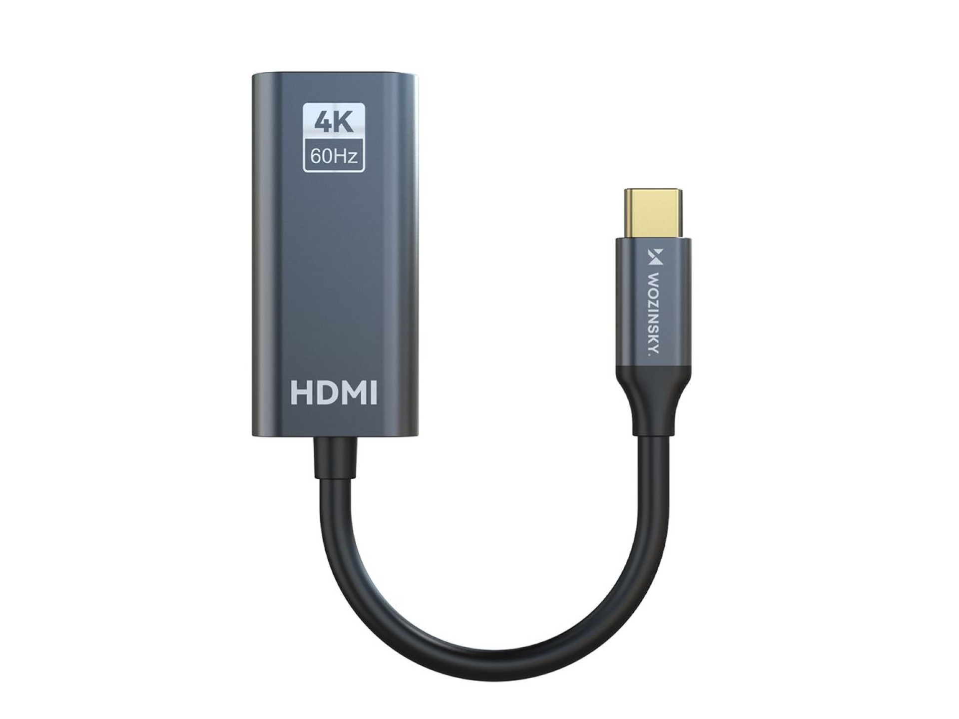 Wozinsky WACH-01 USB-C - HDMI 4K 60Hz Adapter - Black