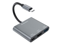 Hub Wozinsky WHCH-01 USB-C PD 100W HDMI 4K@30Hz USB-A 10Gbps - gray Hub Wozinsky WHCH-01 USB-C PD 100W HDMI 4K@30Hz USB-A 10Gbps - gray