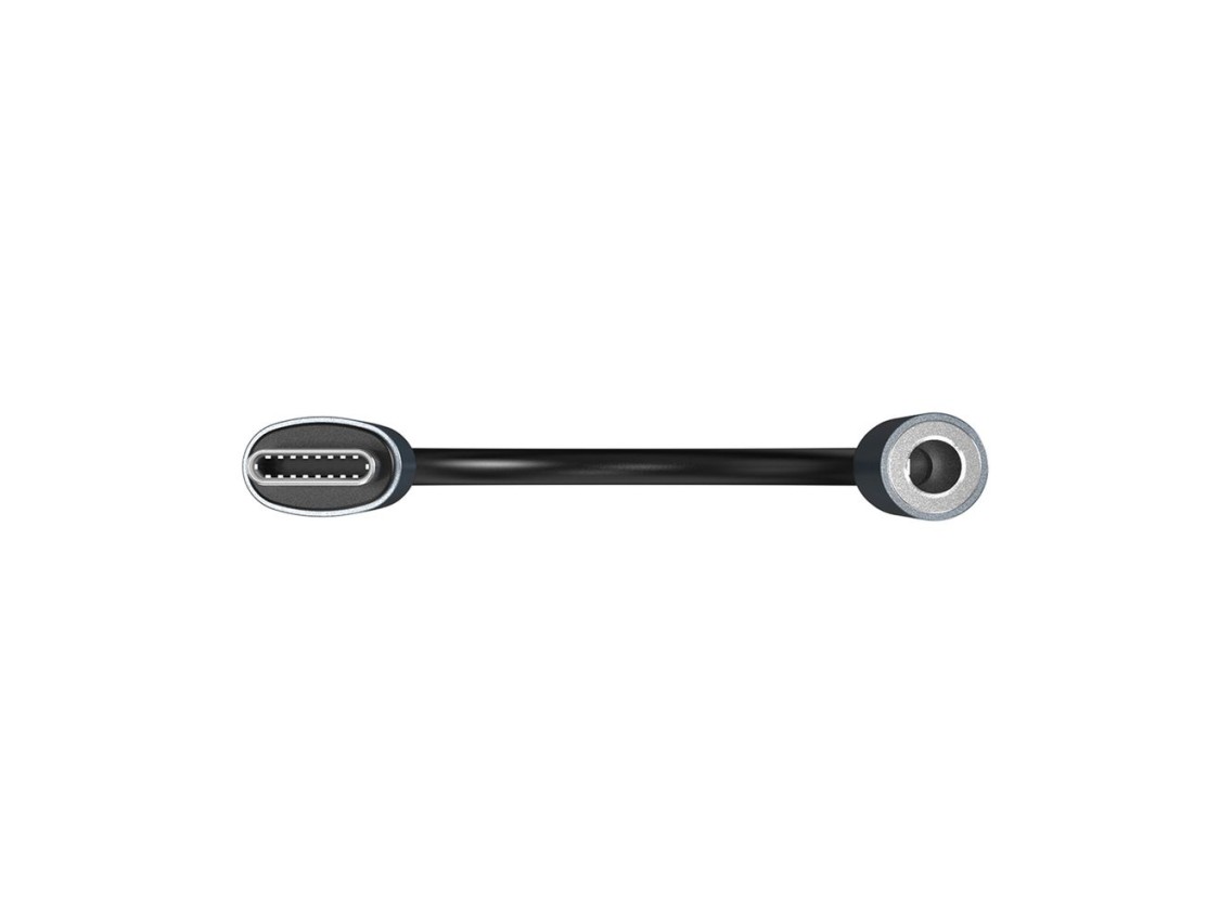 Adaptador USB-C Wozinsky WACM-01 - Miniconector de 3,5 mm - Negro