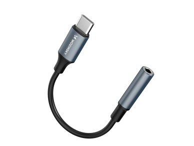 Wozinsky WACM-01 USB-C Adapter - 3.5mm Mini Jack - Black