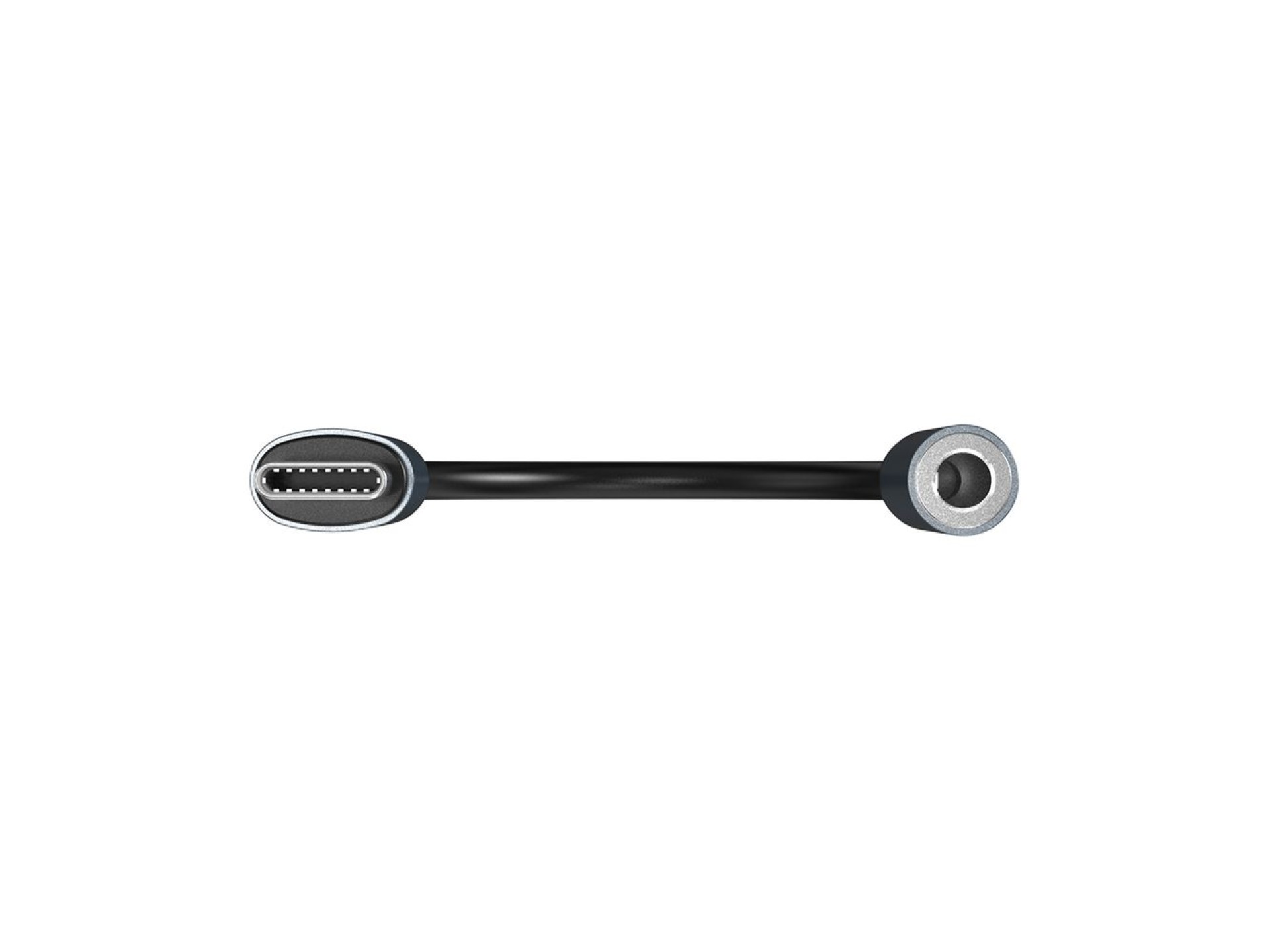 Adaptador USB-C Wozinsky WACM-01 - Miniconector de 3,5 mm - Negro