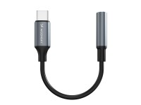 Wozinsky WACM-01 USB-C Adapter - 3.5mm Mini Jack - Black