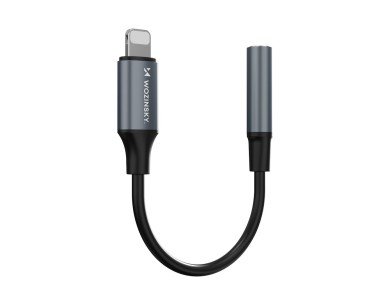 Wozinsky WALJ-01 Lightning adapter - 3.5mm mini jack - black