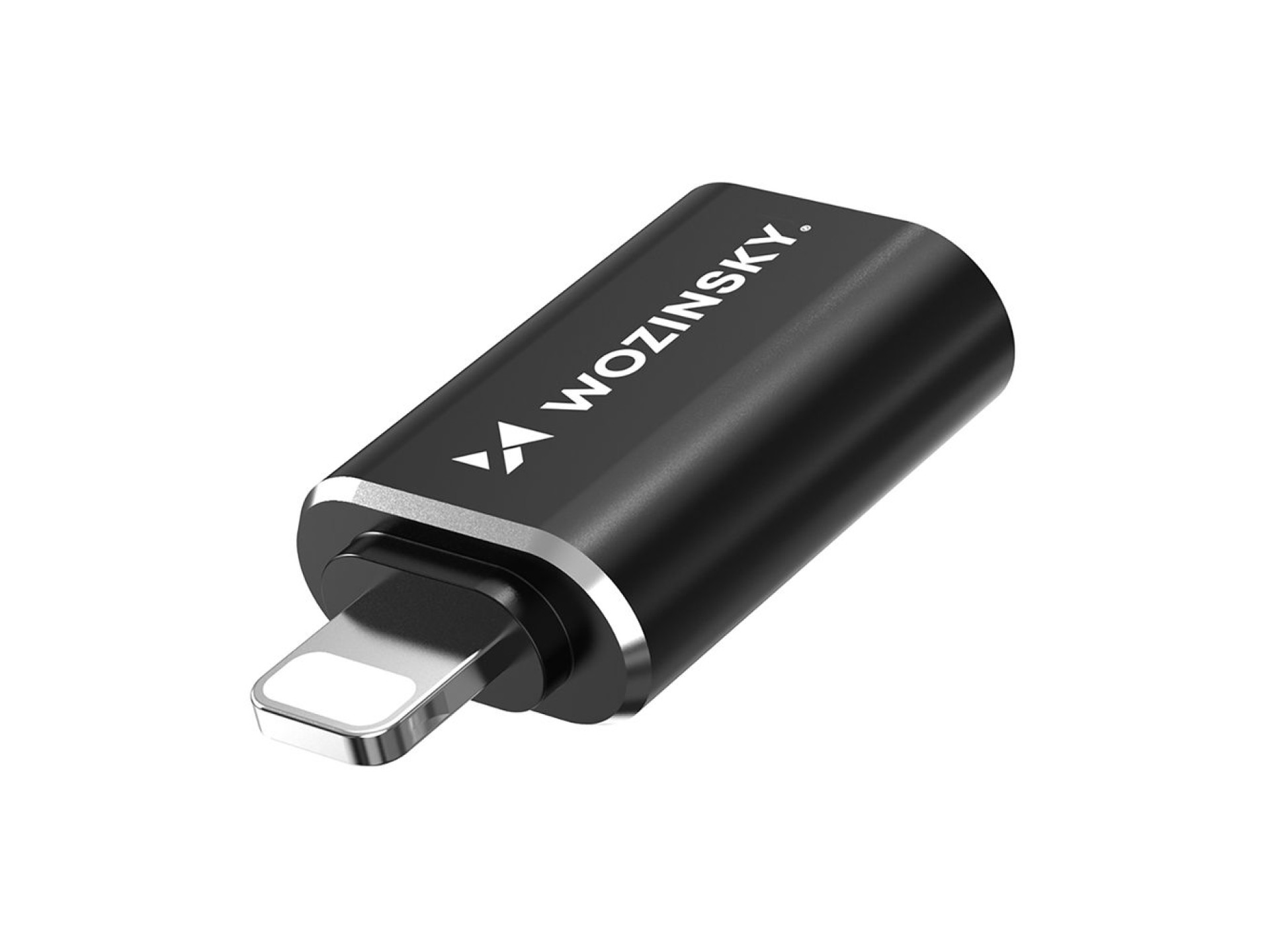 Adaptador Wozinsky WALA-01 Lightning a USB-A OTG - Negro