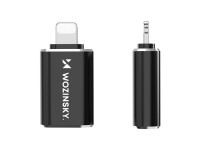 Adaptador Wozinsky WALA-01 Lightning a USB-A OTG - Negro Adaptador Wozinsky WALA-01 Lightning a USB-A OTG - Negro