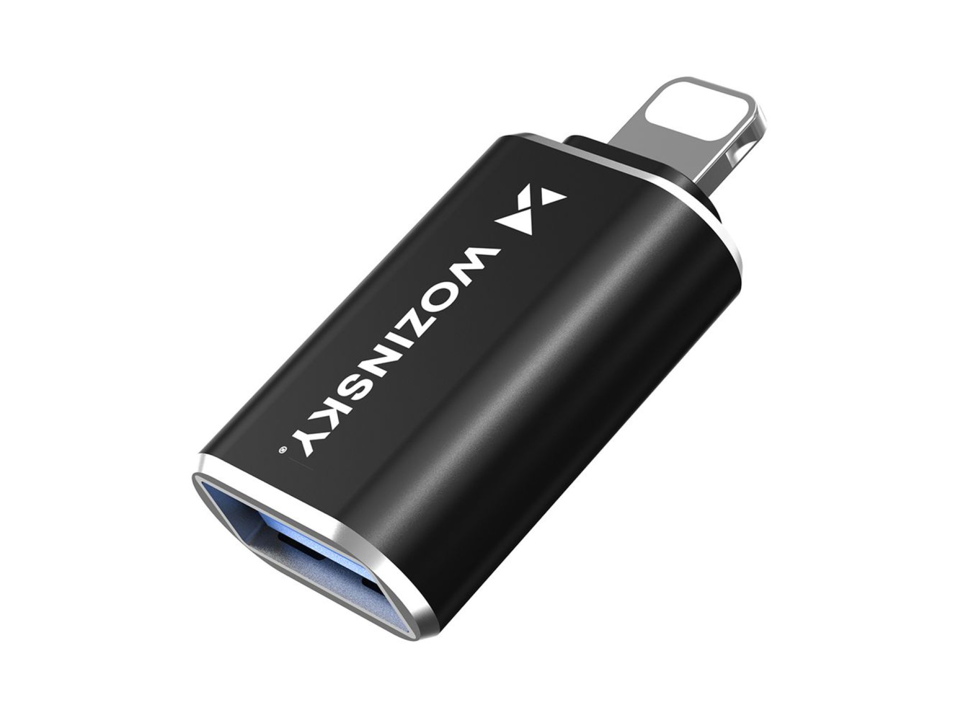 Adaptador Wozinsky WALA-01 Lightning a USB-A OTG - Negro