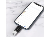 Adaptador Wozinsky WALA-01 Lightning a USB-A OTG - Negro Adaptador Wozinsky WALA-01 Lightning a USB-A OTG - Negro