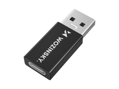 Wozinsky WAAC-01 USB-A - USB-C OTG Adapter - Black