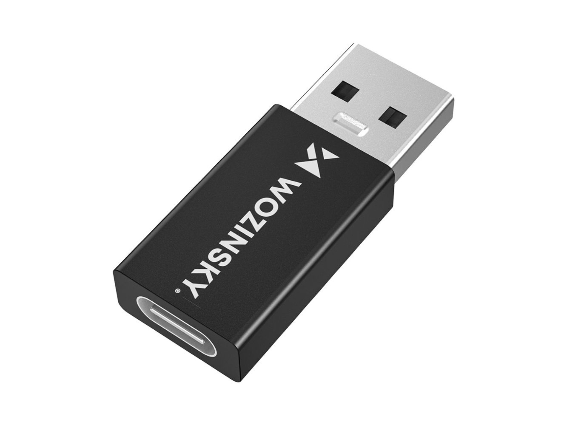 Wozinsky WAAC-01 USB-A - USB-C OTG Adapter - Black