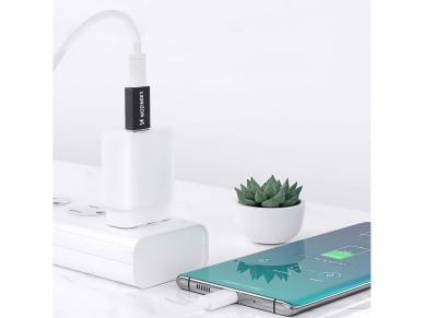 Wozinsky WAAC-01 USB-A - USB-C OTG Adapter - Black