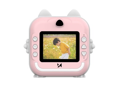 Wozinsky WDT-01 Thermal Printer Camera for Kids - Pink