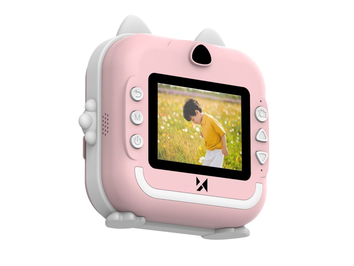 Wozinsky WDT-01 Thermal Printer Camera for Kids - Pink