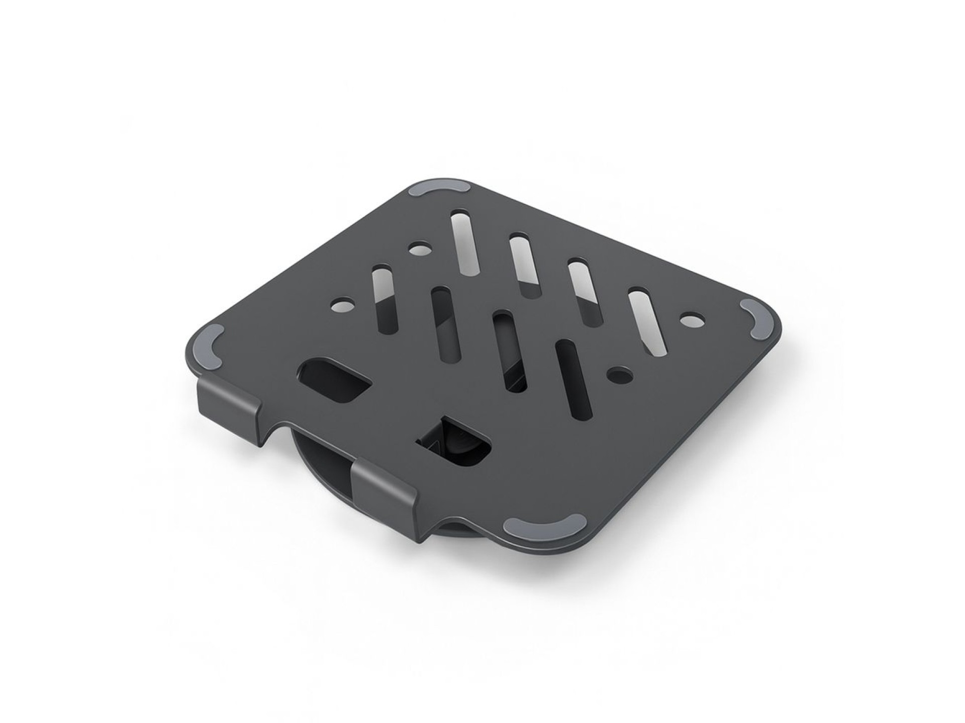 Soporte giratorio de aluminio para tablet Wozinsky WRS-DSY84SS de 360° - Gris