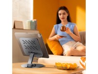 Soporte giratorio de aluminio para tablet Wozinsky WRS-DSY84SS de 360° - Gris Soporte giratorio de aluminio para tablet Wozinsky WRS-DSY84SS de 360° - Gris