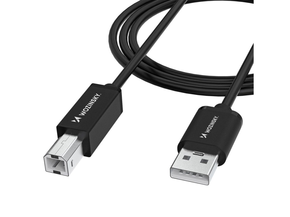 Wozinsky WKDDY4S USB-B - USB-A 480Mb/s Cable 1m - Black