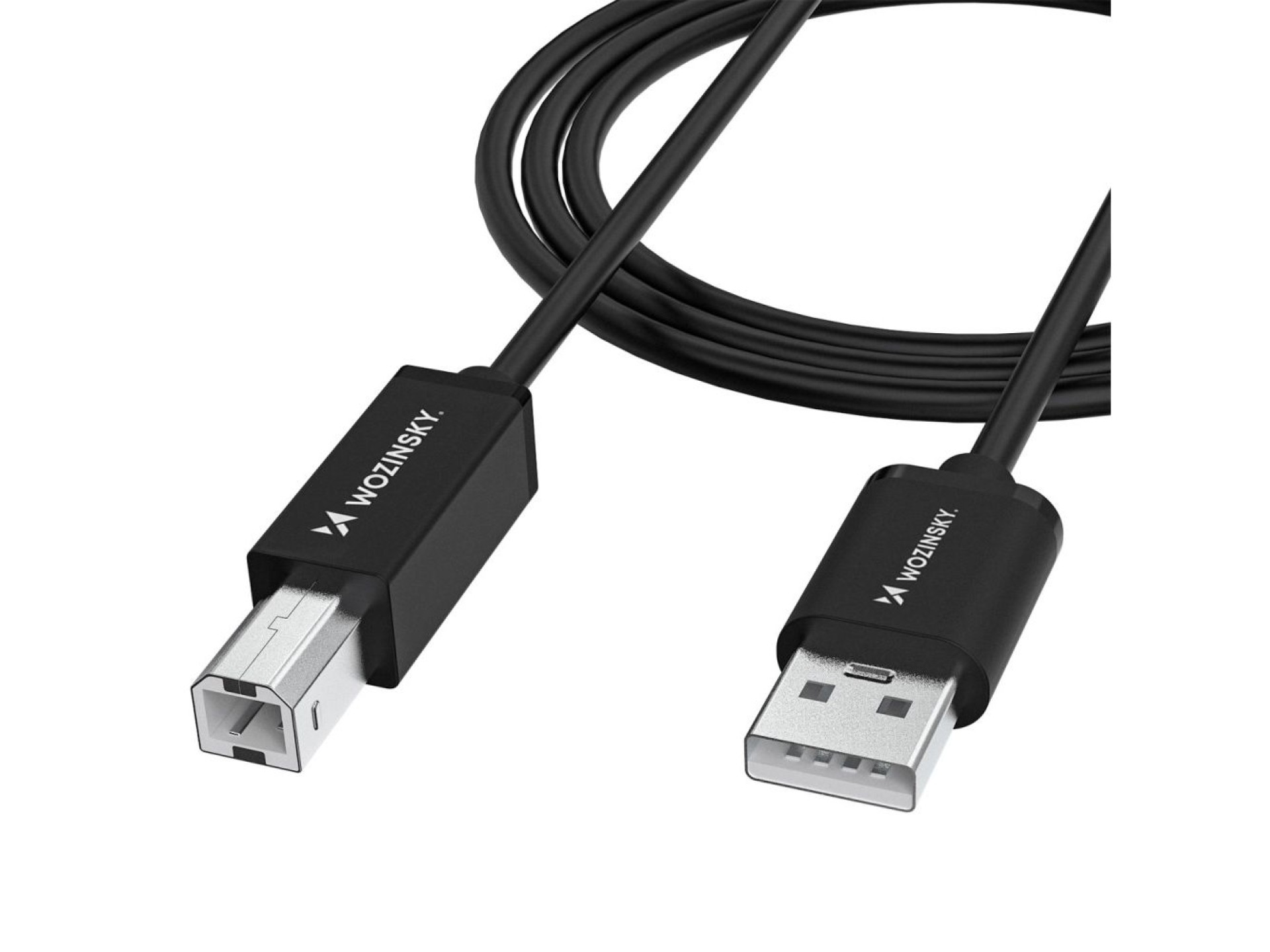 Wozinsky WKDDY4S USB-B - USB-A 480Mb/s Cable 1m - Black