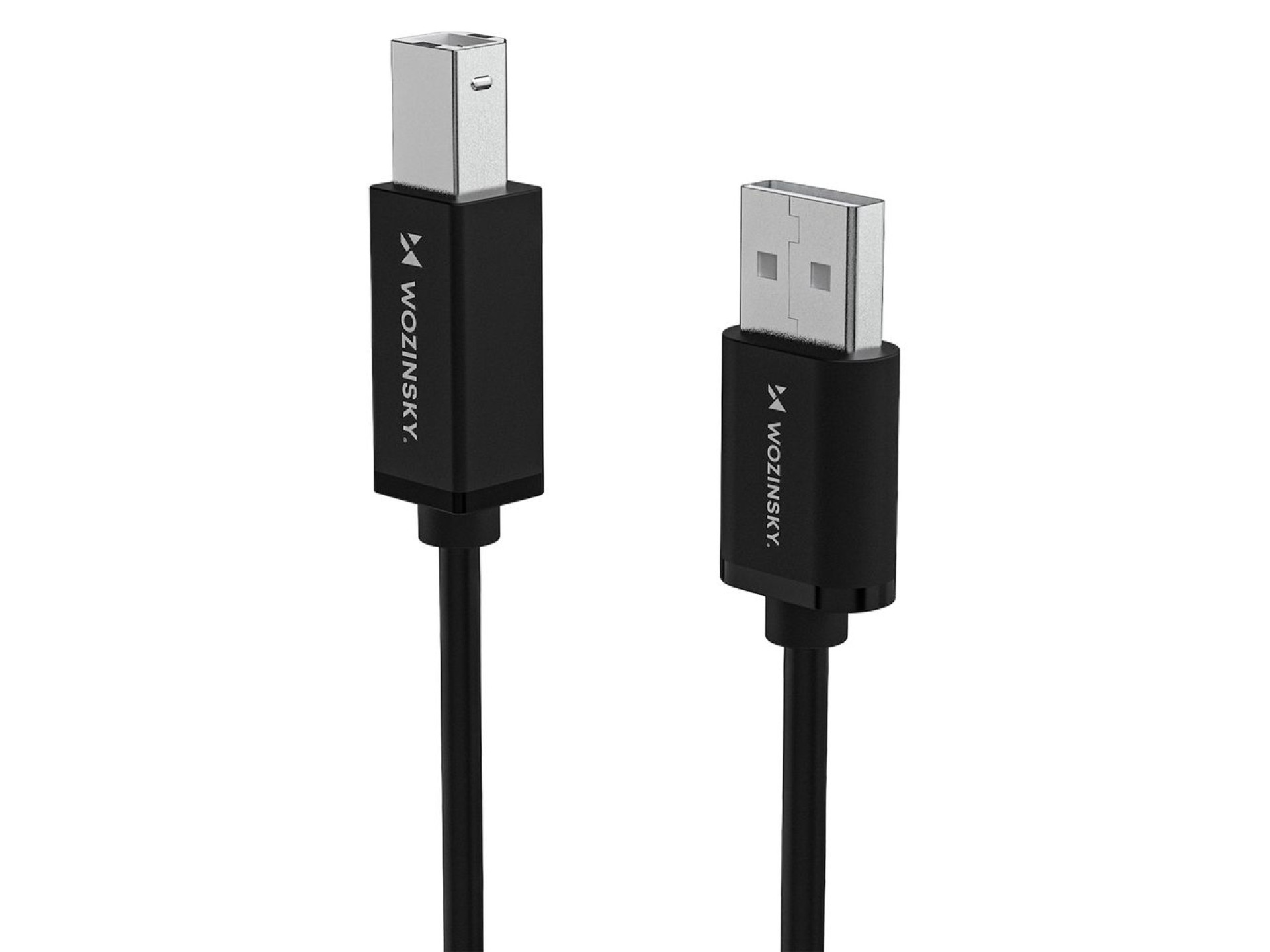 Cabo Wozinsky WKDDY3S USB-B para USB-A 480Mb/s 2m - Preto