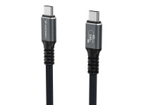 Wozinsky WPS-UY415S USB-C USB4 Cable 40Gb/s 240W 1.5m 4K - Black Wozinsky WPS-UY415S USB-C USB4 Cable 40Gb/s 240W 1.5m 4K - Black